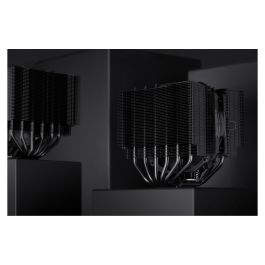 Noctua NH-D15S CHROMAX.BLACK Refrigerador CPU, Dual Tower, 6 Heatpipes, 1x NF-A15 140mm PWM Fan, LGA1851, LGA1700, LGA1200, LGA1151, AM5, AM4