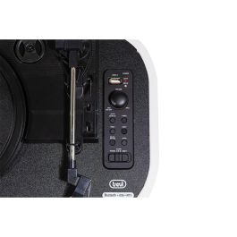 Trevi TT 1020 BT Tocadiscos Semiautomático de Tracción Directa con USB MP3, 2 Altavoces Integrados y 3 Velocidades (33/45/78 RPM) Azul/Blanco Trevi TT 1020 BT Tocadiscos Semiautomático de Tracción Directa con USB MP3, 2 Altavoces Integrados y 3 Velocidades (33/45/78 RPM) Azul/Blanco