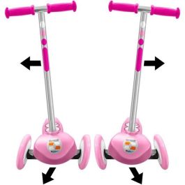 Stamp STA3496271880064 Patinete de 3 ruedas Skids Control con dirección Rosa Stamp STA3496271880064 Patinete de 3 ruedas Skids Control con dirección Rosa