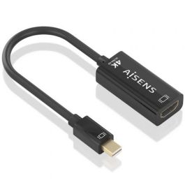 Cable Conversor Aisens A125-0904/ Mini DisplayPort Macho - HDMI Hembra/ 15cm/ Negro Precio: 11.49999972. SKU: B1H4KDCEQS