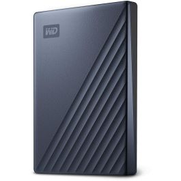 Western Digital My Passport Ultra 5TB USB-C/USB 3.0 Disco Duro Externo Portátil Azul 2,5" con AES 256-bit