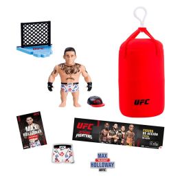 Bizak Figura de Acción Articulada UFC Coleccionable con Punching Bag y Set de Lucha Completo - Juguete para Niños de 3+ Años - 7.5 cm Bizak Figura de Acción Articulada UFC Coleccionable con Punching Bag y Set de Lucha Completo - Juguete para Niños de 3+ Años - 7.5 cm