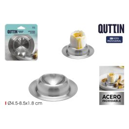 Quttin Soporte Huevera de Acero Inoxidable - Diseño individual 4.5-8.5 x 1.8 cm - Ideal para Cocina y Hostelería (24 Unidades) Precio: 27.50000033. SKU: B15AKPCJMG