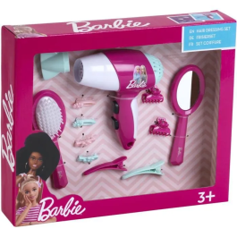 Klein Barbie Set de Peluquería con Secador de Pelo 5790, 7 Piezas