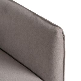 Sofá Taupe Tejido Salón 197 X 91 X 78 cm