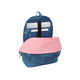 Mochila Escolar El Pulpo Rosa 31 x 44 x 18 cm