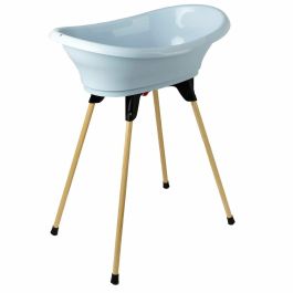 Thermobaby TER3023191494431 Vasco Bañera Multiusos 5 en 1 Flores Azules, Fabricada en Francia Precio: 109.95000049. SKU: S7183417