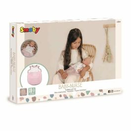 Smoby Turbuleta BN Saco de Dormir Cómodo para Muñecas de hasta 42cm - Ideal para Juego de Rol de Cuidado del Bebé, +18 Meses Smoby Turbuleta BN Saco de Dormir Cómodo para Muñecas de hasta 42cm - Ideal para Juego de Rol de Cuidado del Bebé, +18 Meses