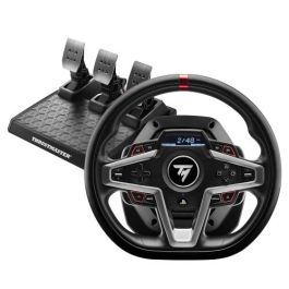 Thrustmaster Volante + Pedales T248 PS5/PS4/PC con Force Feedback, Pantalla LCD y Pedalier Magnético 4160783