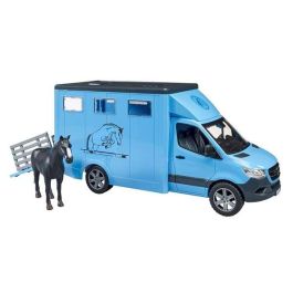 Bruder Mercedes Benz Sprinter Transporte Equino para 1 Caballo 43x17x22 cm