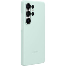 Samsung EF-PS938CMEGWW Funda de Silicona para Galaxy S25 Ultra, 6.9" - Color Menta, Fácil Aplicación