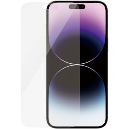 PanzerGlass Protector de Pantalla para iPhone 14 Pro Max | Vidrio Templado Anti-rayones, Golpes y Antibacteriano | Transparente