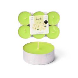 Set 6 Tea Light Maxi 9 H Jazmin Acorde 17X2CM (24 Unidades)