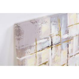 Cuadro DKD Home Decor Squares Abstracto 100 x 3 x 100 cm Moderno (2 Unidades)