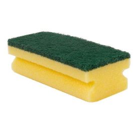 Vileda Estropajo con bayeta salvauñas antibacterias 2+1, doble cara, fibra verde, gran absorción Precio: 2.50000036. SKU: S7904618