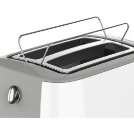 Tostadora - BRANDT - T02T1050W - 2 ranuras - 7 niveles de potencia - Cajón recogemigas - Blanco Tostadora - BRANDT - T02T1050W - 2 ranuras - 7 niveles de potencia - Cajón recogemigas - Blanco