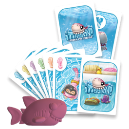 Synapses Games GB01SP Juego de Mesa ¡Tiburón! Juego de Tablero para 2-7 Jugadores a partir de 8 Años Familiar