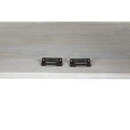 DKD Home Decor Estantería Moderna de Madera de Mango Blanco 116x40x160 cm