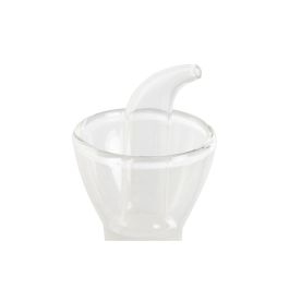 DKD Home Decor Aceitera de Borosilicato Transparente 500ml 11.5 x 22 cm, Apta para Lavavajillas