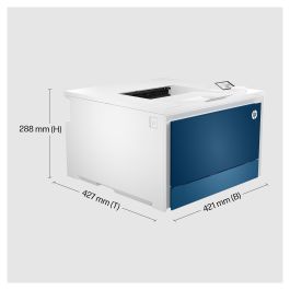 HP Color LaserJet Pro 4202dw Impresora Láser Multifunción WiFi Dúplex Blanca y Azul