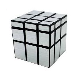 Qiyi Cubo Rubik Mirror 3x3 Plata - Versión clásica con giro cómodo y agradable Precio: 11.79000042. SKU: B1FS38JG4A