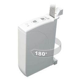 Schellenberg Recogedor Eléctrico Rollo Power 35 22637, Enrollador de Correa Manual para Persianas