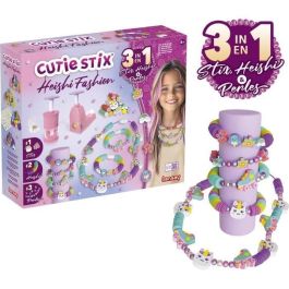 Lansay LAN3181860331361 Set Cutie Stix Heishi Fashion - Juego de Creación de Cuentas para Niños a partir de 6 Años