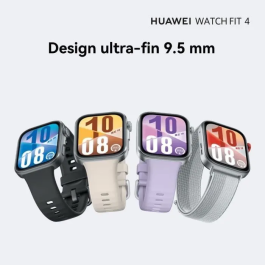 HUAWEI Seiya-B19F Watch Fit 4 Smartwatch Correa Blanca Fluoroelastómero 4,62 cm AMOLED Pantalla Táctil GPS Carga Magnética 5 ATM Resistencia al Agua