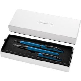Juego Boligrafo+Pluma Pelikan Noble Aguamarina Precio: 23.89000042. SKU: B1BG6W8PKL