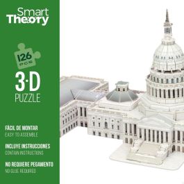 Puzzle 3D capitolio 126 piezas. 52,5x23,5x20,5 cm Puzzle 3D capitolio 126 piezas. 52,5x23,5x20,5 cm