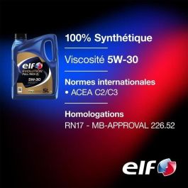 ELF ELF3425901135304 Aceite de Motor Evolution FULL-TECH R 5W-30 - 5L