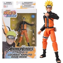 Bandai ANIME HEROES Figura de Acción Naruto Uzumaki Modo Sabio 17cm Precio: 29.49999965. SKU: B1675EMTW7