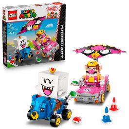LEGO 72038 Super Mario Kart Wario y Rey Boo - Juego de Vehículos de Juguete con Función de Lanzamiento de Caparazones Precio: 52.5900001. SKU: B15EAGLZ6H