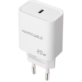 Cargador de Pared Nanocable 10.10.2005/ 1xUSB Tipo-C/ 20W/ Blanco Precio: 7.49999987. SKU: B1AG2RH2ZG