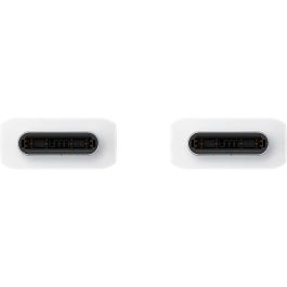 Samsung EP-DX310JWEGEU Cargador Carga y Transmisión de Datos Rápida 60W USB-C Doble 1.8m Blanco