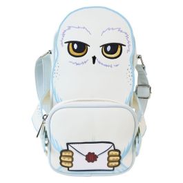 Loungefly Bolso Cruzado Harry Potter Hedwig de Piel Vegana con Monedero Desmontable 15.8x20.9x5.7cm