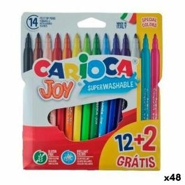 Set de Rotuladores Carioca JOY Multicolor 12 Piezas (48 Unidades) Precio: 67.78999953. SKU: B14B3S2XLX