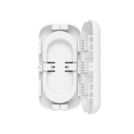 Ubiquiti Caja/Armario Exterior Montaje Polo/Pared Policarbonato Resistente UV para Cableado Fibra Óptica con Carrete Desmontable