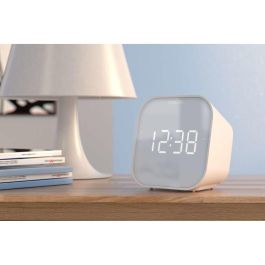 Philips TAR4406/12 Reloj Despertador Digital Blanco con Radio FM Integrada, Carga USB y Pantalla LED Philips TAR4406/12 Reloj Despertador Digital Blanco con Radio FM Integrada, Carga USB y Pantalla LED