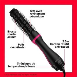 Cepillo de secado y peinado - REVLON - RVDR5292E - One Step Style Booster - Redondo 38 mm