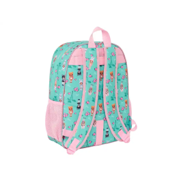 Mochila Escolar Na!Na!Na! Surprise Bunny Rosa Turquesa 33 x 42 x 14 cm