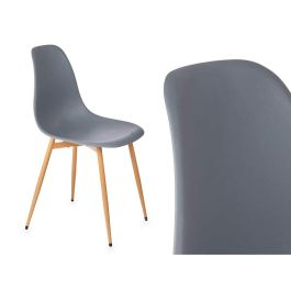 Silla PC-071T Gris 4 Unidades