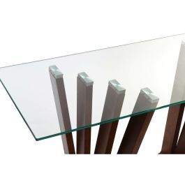 Recibidor DKD Home Decor Marrón Transparente 145 x 45 x 75 cm
