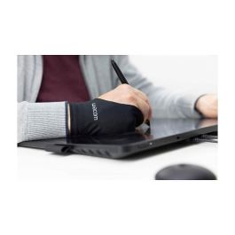 Wacom ACK4472501Z Guante de Dibujo para Cintiq 13, 22, 27, Pro y otros modelos Wacom. Negro. Poliéster, Spandex. 1 Pieza.