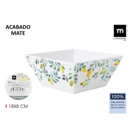 La Mediterranea Bol de Melamina Mate Colección Citrus 18 x 8 cm (24 Unidades)