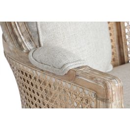 DKD Home Decor Sofá Item Home Natural 58 x 155 x 125 cm