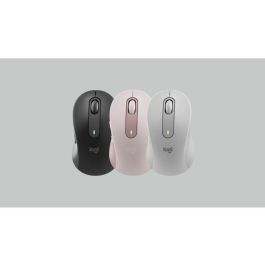 Logitech Signature M650 Ratón Inalámbrico Off-white, Logi Bolt/Bluetooth, 5 Botones, 400-2000 dpi, Silencioso para Manos Pequeñas/Medianas