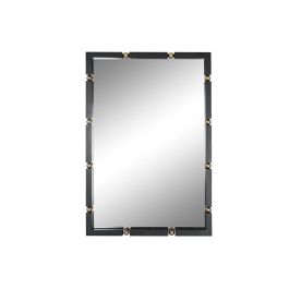 Espejo de pared Home ESPRIT Negro Dorado 64,5 x 5 x 96,5 cm Espejo de pared Home ESPRIT Negro Dorado 64,5 x 5 x 96,5 cm