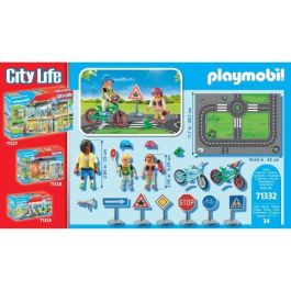Playmobil 71332 Set de Juego Educación Vial City Life Juguete Educativo para Niños +4 años