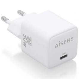 AISENS - CARGADOR GaN 30W, 1xUSB-C PD3.0 QC4.0, BLANCO Precio: 6.59000001. SKU: B14D26F3KX